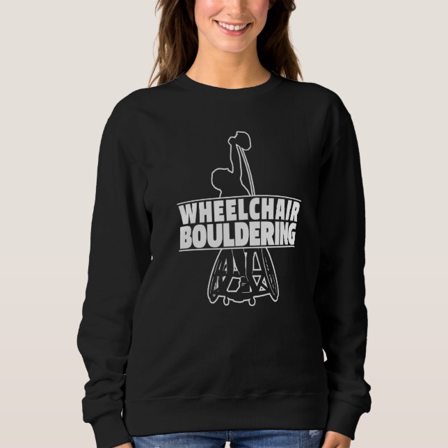 Manar Boulderer Wheelstol Kliber Boulder T Shirt (Framsida)