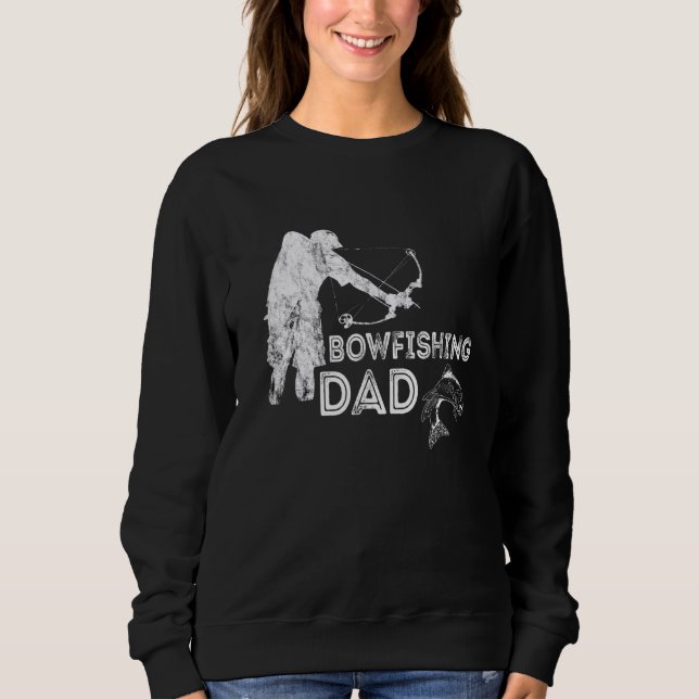 Manar Bowfish Pappa BowFishman Far Bowfisher T Shirt (Framsida)