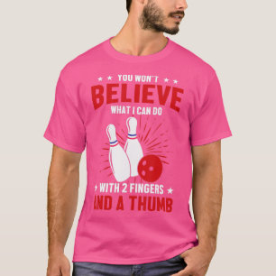 Manar Bowlareare idrott citerar Funny Bowling Älsk T Shirt