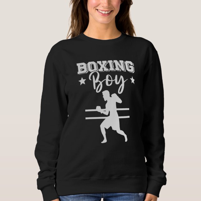 Manar Boxing Boy Boxer Handskar Match Fighter Mart T Shirt (Framsida)