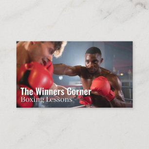 Manar Boxing i Ring Visitkort