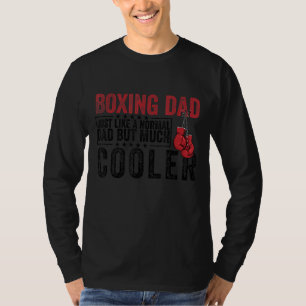 Manar Boxing Pappa som ett normalt Pappa men koler T Shirt