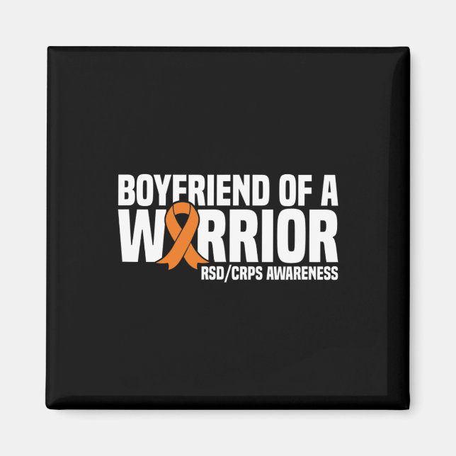 Manar Boyvän till en Warrior Orange Ribbon RSDCRPS Magnet (Framsidan)