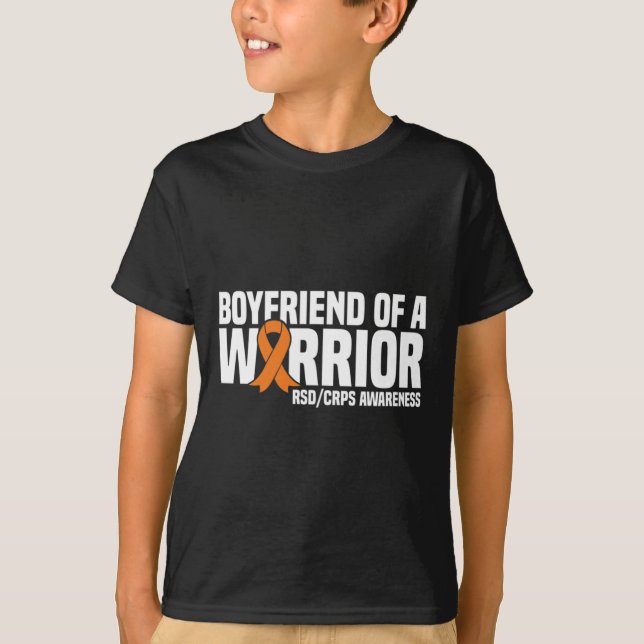 Manar Boyvän till en Warrior Orange Ribbon RSDCRPS T Shirt (Framsida)