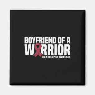 Manar Boyvän till Warrior Brain Aneurysm Awarene Magnet