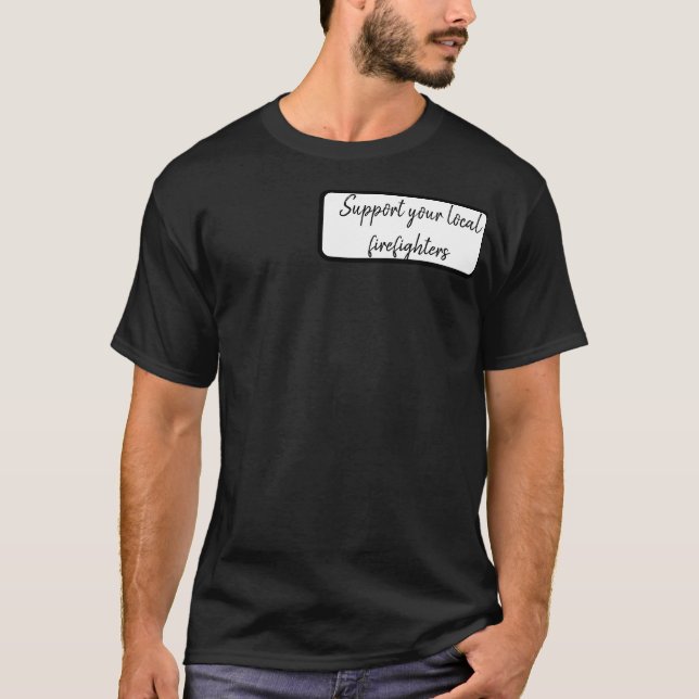 Manar brandkjockerskjorta t shirt (Framsida)