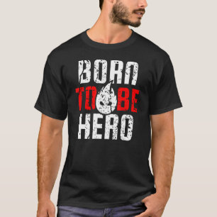 Manar brandman är Hero Fire & Rädding T Shirt