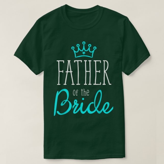 Manar Bride Groom s Far Bride Bröllop Squ T Shirt (Design framsida)