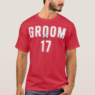 Manar Bride Groom s Par som matchar hans hösbröllo T Shirt