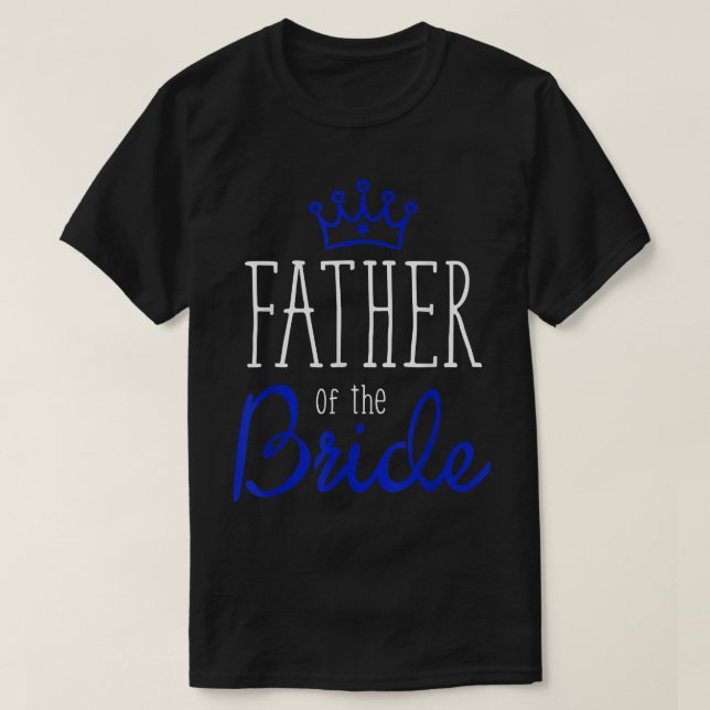 Manar Bride Groom Shirts Far Bride Weddin T Shirt (Design framsida)