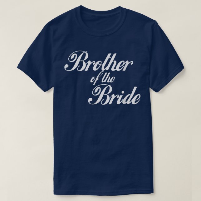 Manar broder till briden t shirt (Design framsida)