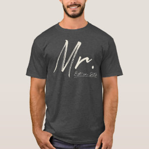 Manar Bröllop 2021 Groom Couple Design För manar T Shirt