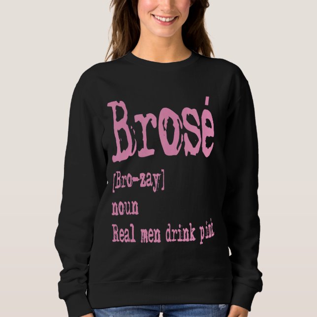 Manar Brose Real Manar Drink Rosa ros Vin T Shirt (Framsida)