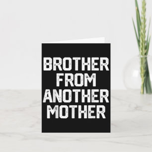 Manar Brother från en annan Mor-gag-citat J Kort