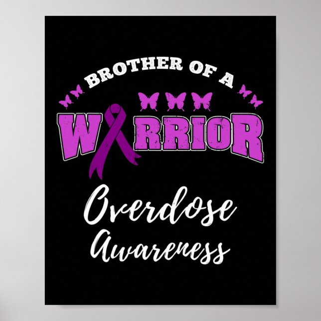 Manar Brother of A Warrior Overdose Awareness Poster (Framsidan)
