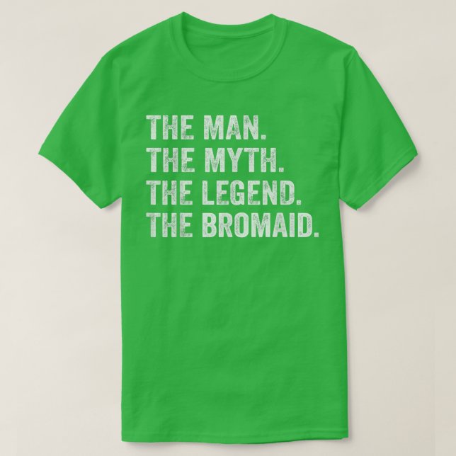 Manar Brother of the Brides Man of Honor Bröllop B T Shirt (Design framsida)