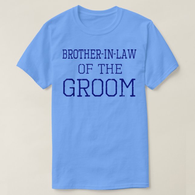 Manar BrotherinLaw of the GroomCoordinating Bröllo T Shirt (Design framsida)