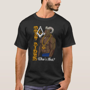 Manar Brothers Masons Goat Rider som är nästa Far" T Shirt