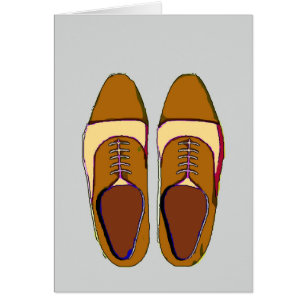 Manar Buck Shoes Hälsningskort