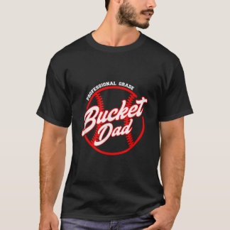 Manar Bucket Pappa Baseball Softball Pitcher Catch T Shirt