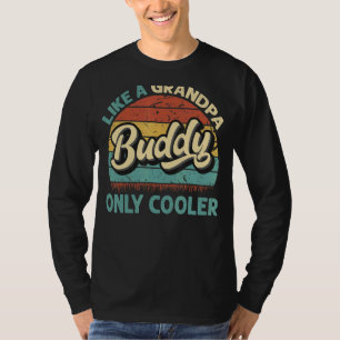 Manar Buddy som en farfar, bara kylare Vintage Pap T Shirt