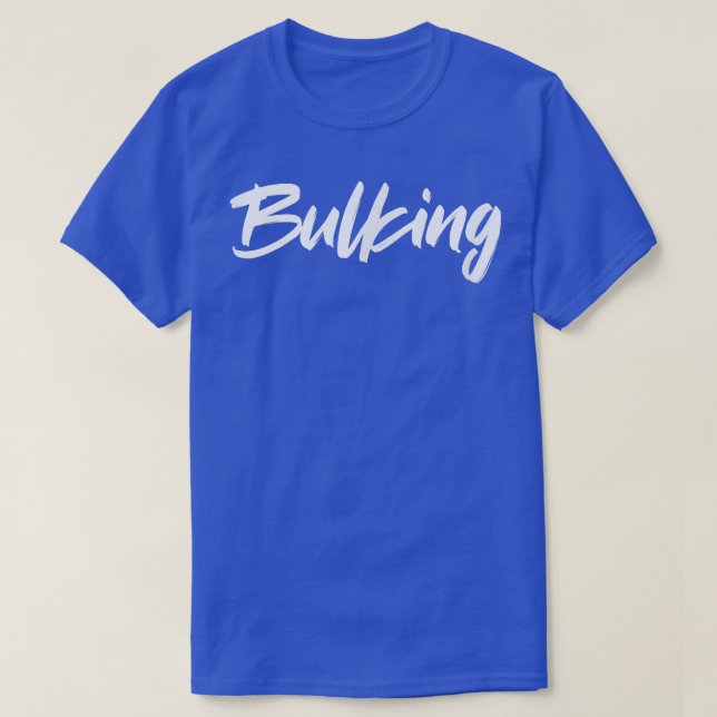 Manar BULKING Gym Fitness Workout Bodybuilding Mot T Shirt (Design framsida)