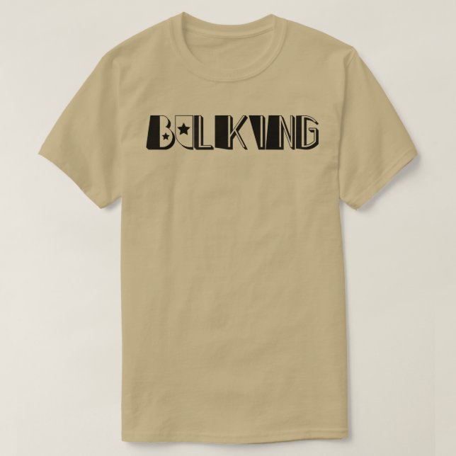 Manar BULKING Gym Fitness Workout Bodybuilding Mot T Shirt (Design framsida)