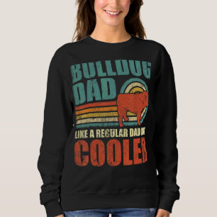 Manar Bulldog Pappa som ett vanligt Pappa men kole T Shirt