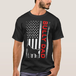 Manar Bully eller Pitbull Hund Vintage American FL T Shirt