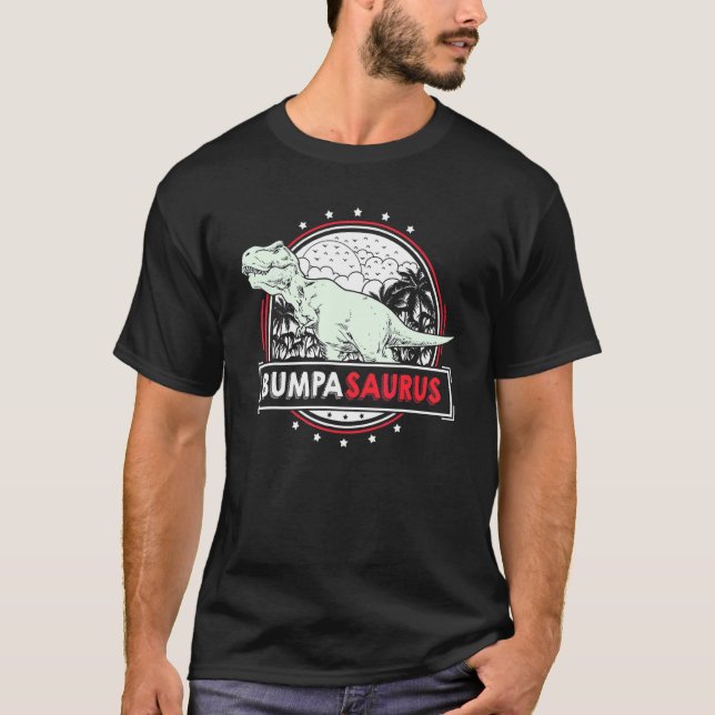 Manar Bumpa Idea från Grandchildren Manar Trex Bum T Shirt (Framsida)