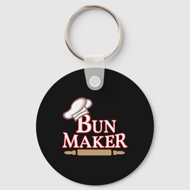 Manar Bun Maker Halloween-några kostymer Nyckelring (Framsida)