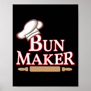 Manar Bun Maker Halloween-några kostymer Poster