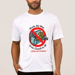 Manar C25K avlägger examen mikrofiberT-tröja T-shirt