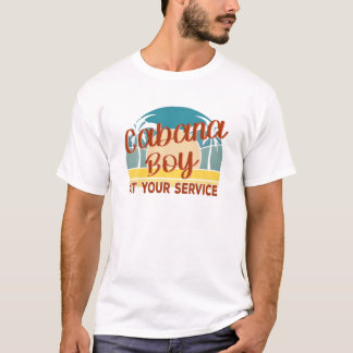 Manar Cabana Boy på er tjänst Bassäng Boy T Shirt