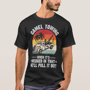 Manar Camel Twing när det är bröllop på rätt väg. T Shirt
