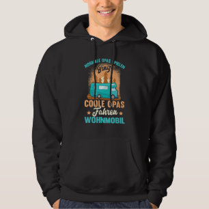 Manar Camper Camping Tält Coola Grandpa Driving C Hoodie