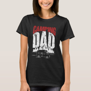 Manar Camping Pappa Camper Caravan Camping 2 T Shirt