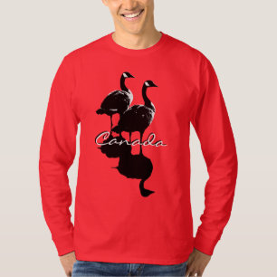 Manar Canada Goose Shirt Långärmad Kanada Shirt Tee Shirt