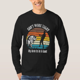 Manar Cant-arbete i dag mitt Arm är i kustfiske T Shirt