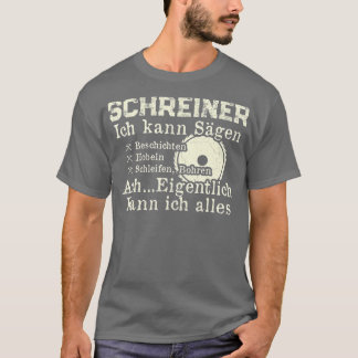 Manar Carpenters Woodworm Hobby Craftsmöbler T Shirt