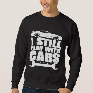 Manar Cars Car Mechanic Lång Ärmad Tröja