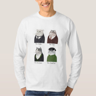 MANAR CATS Manar Basic Långärmad T-Shirt