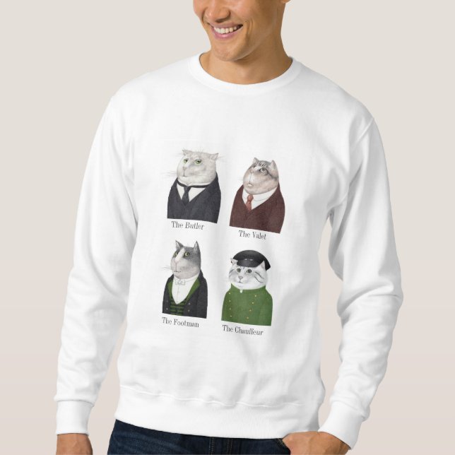 MANAR CATS Manar Basic Sweatshirt (Framsida)