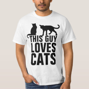 Manar CATS T-Shirts, DENNA GUY KÄRLEK CATS T-Shirt