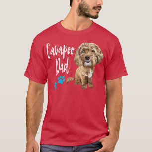 Manar Cavapoo Pappa Cavapoo Älskare Cute Funny Des T Shirt