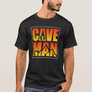 Manar Cave Man Graphic Spelunking Spelology Pothol T Shirt