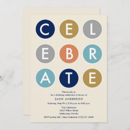 Manar Celebrers Födelsedagsfest Inbjudan