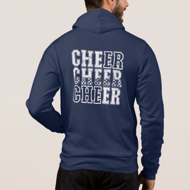 Manar Cheer Hoodie Jacka T Shirt (Baksida)