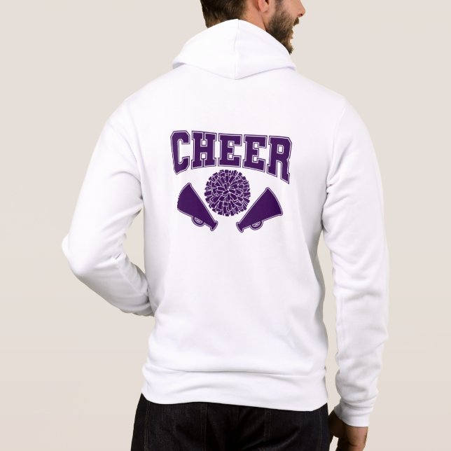 Manar Cheer Hoodie Jacka T Shirt (Baksida)