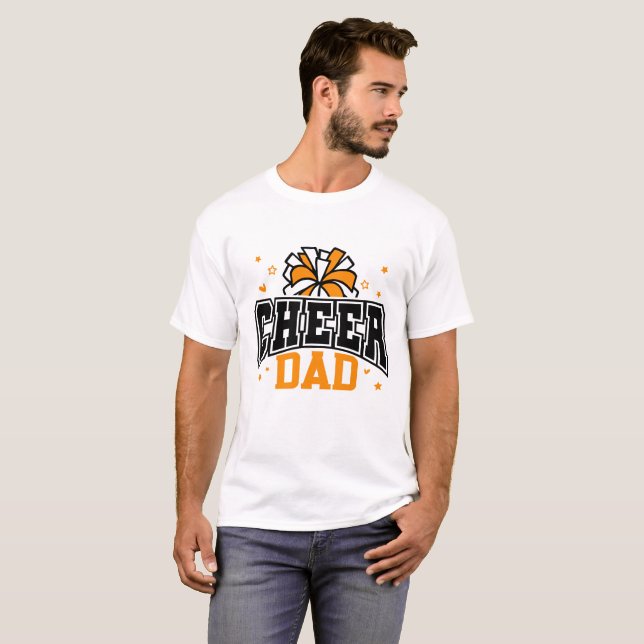 Manar Cheer Pappa T-Shirt (Hel framsida)